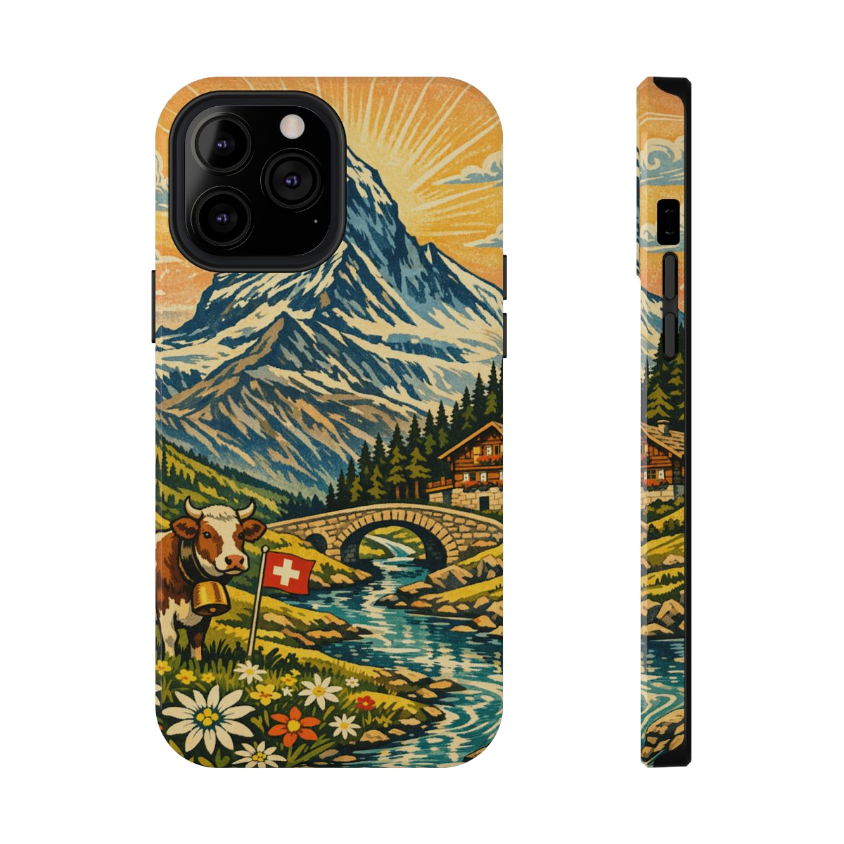 Alpine Adventure Art Phone Case - iPhone 13 Pro Max