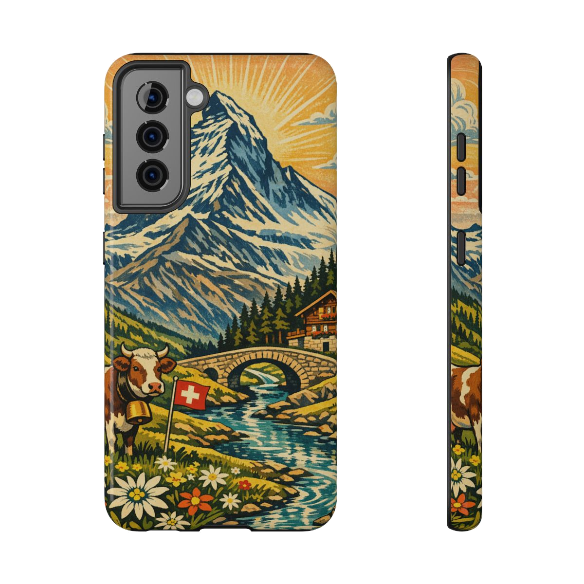 Alpine Adventure Art Phone Case - Samsung Galaxy S21