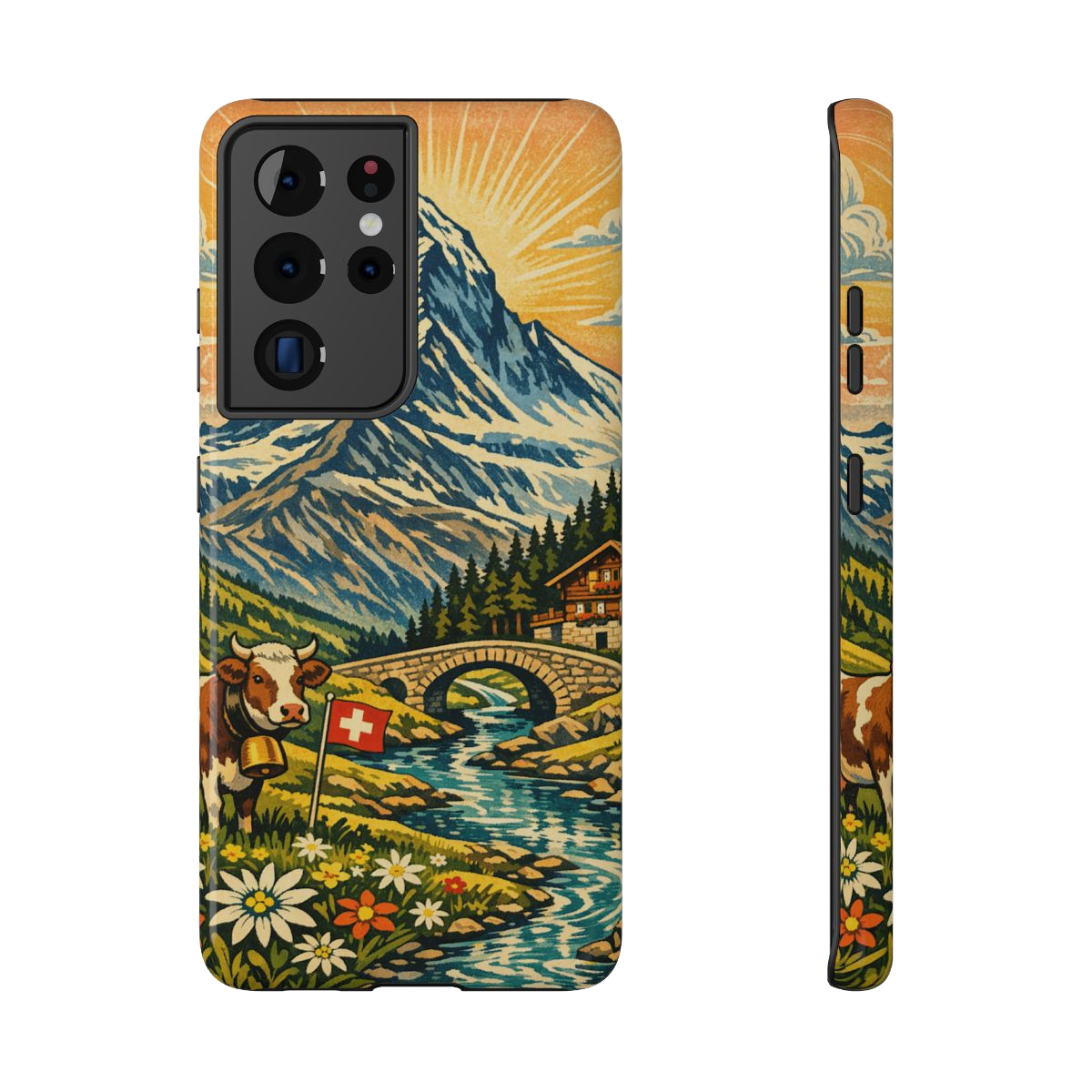 Alpine Adventure Art Phone Case - Samsung Galaxy S21 Ultra