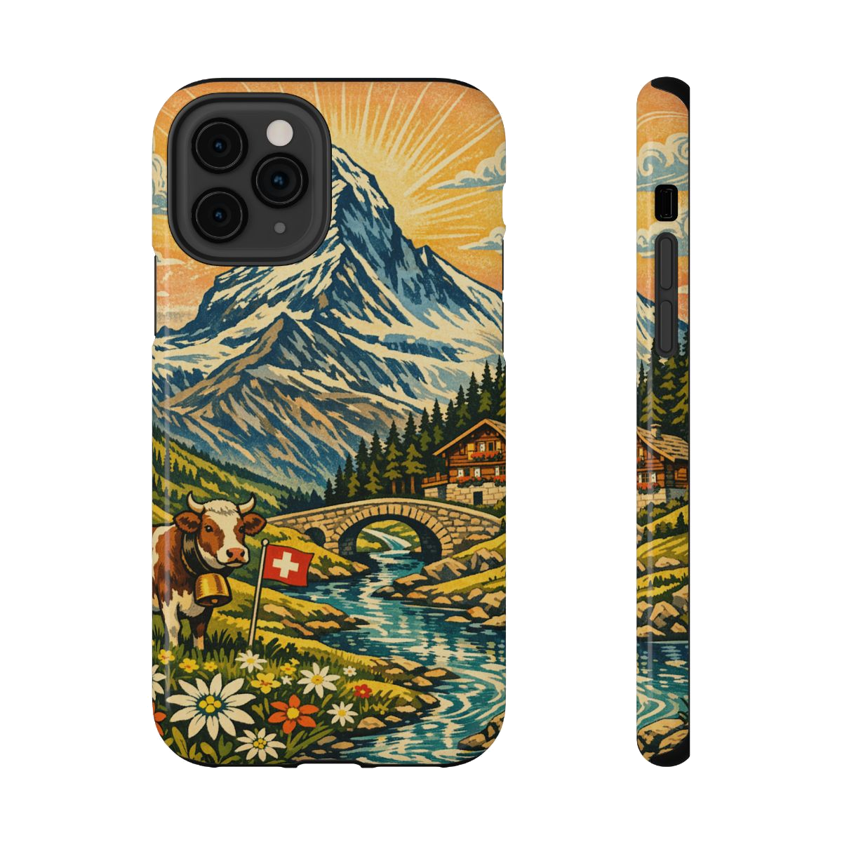Alpine Adventure Art Phone Case - iPhone 11 Pro