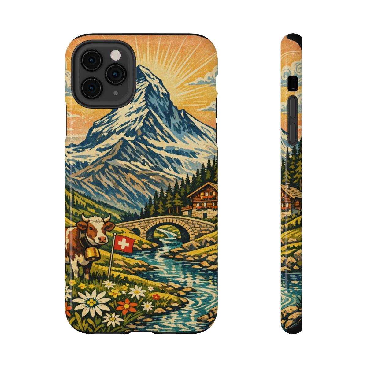 Alpine Adventure Art Phone Case - iPhone 11 Pro Max