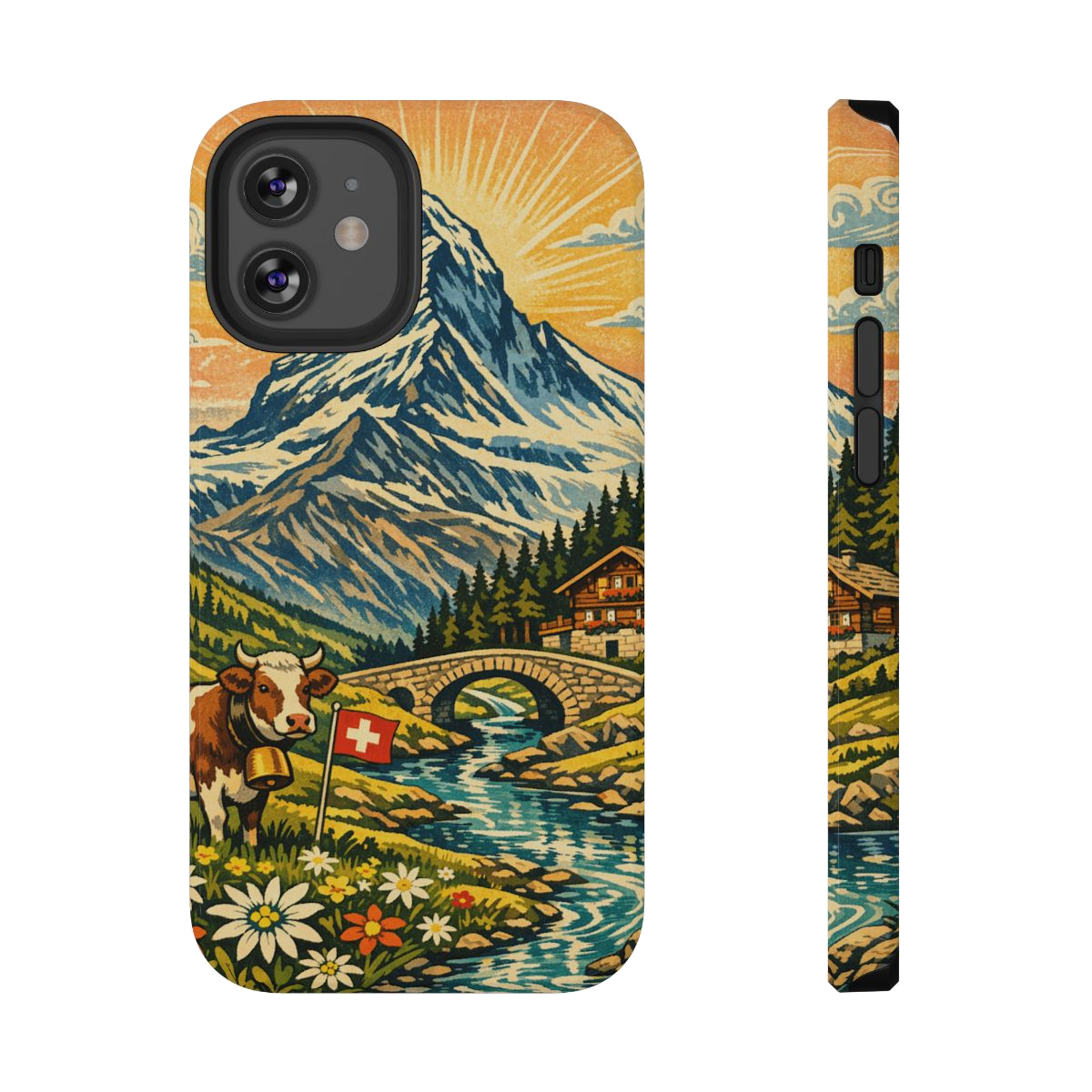 Alpine Adventure Art Phone Case - iPhone 12 Mini