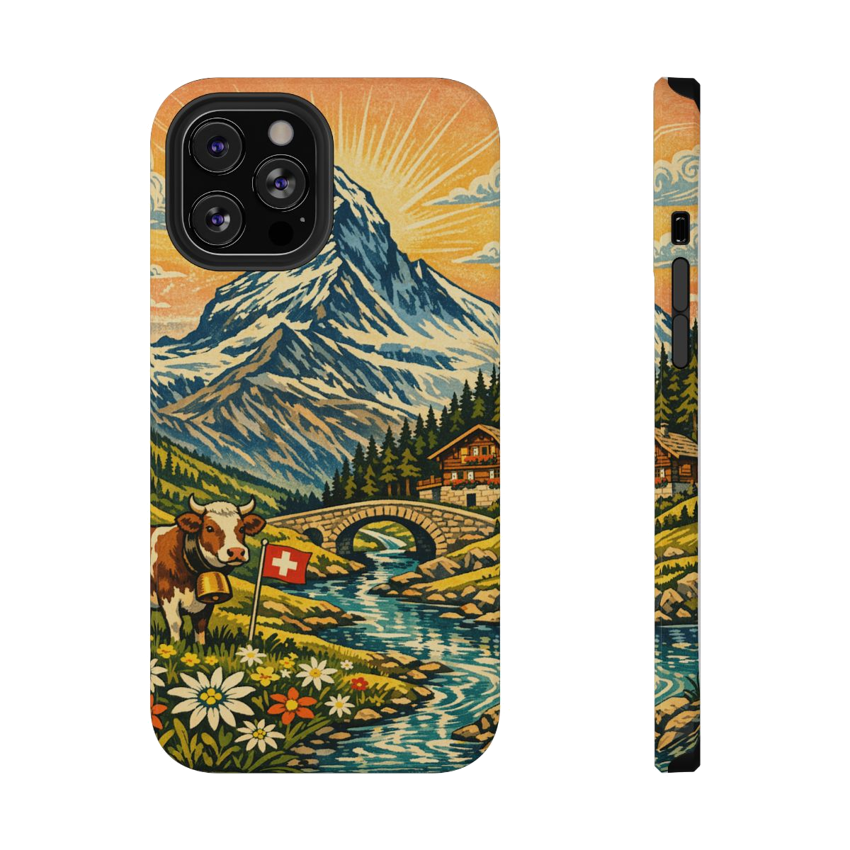 Alpine Adventure Art Phone Case - iPhone 12 Pro Max