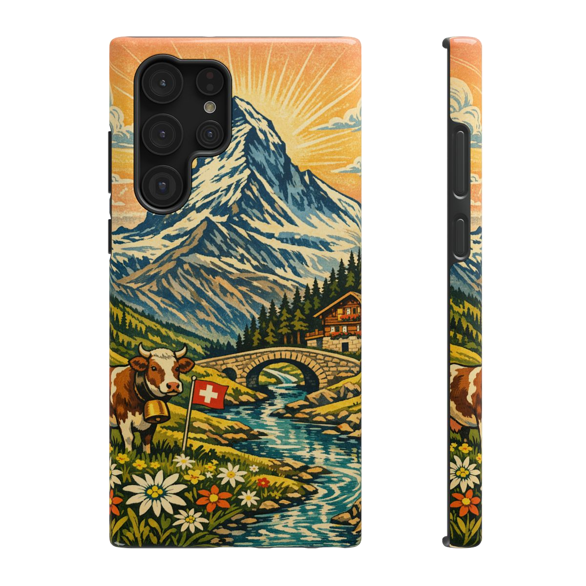 Alpine Adventure Art Phone Case - Samsung Galaxy S22 Ultra