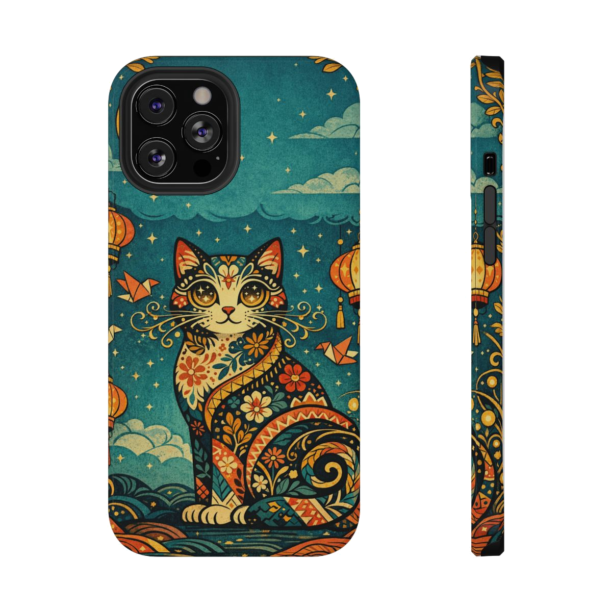 Celestial Cat Charm Phone Case - iPhone 12 Pro Max