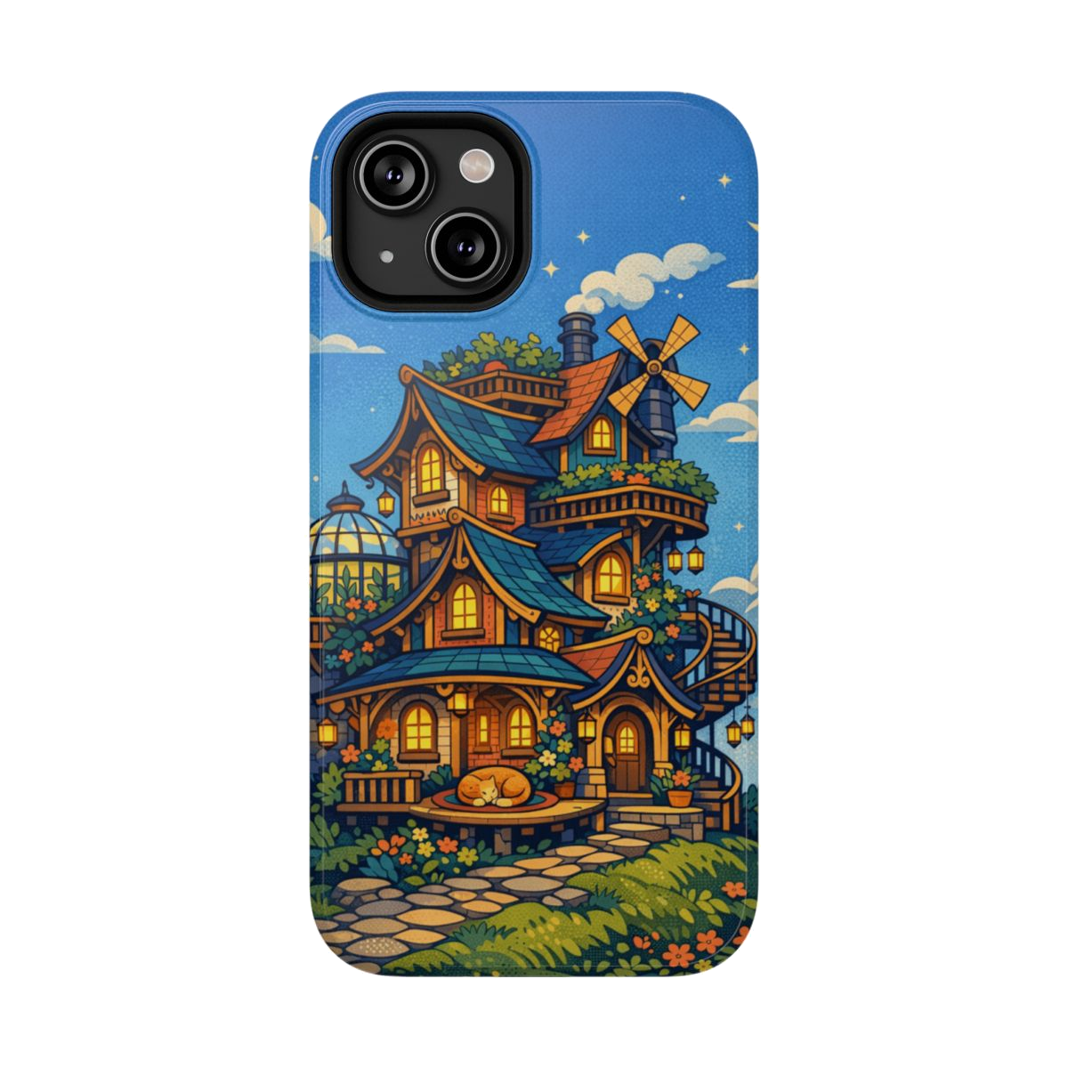 Whimsical Haven Retreat Phone Case - iPhone 14