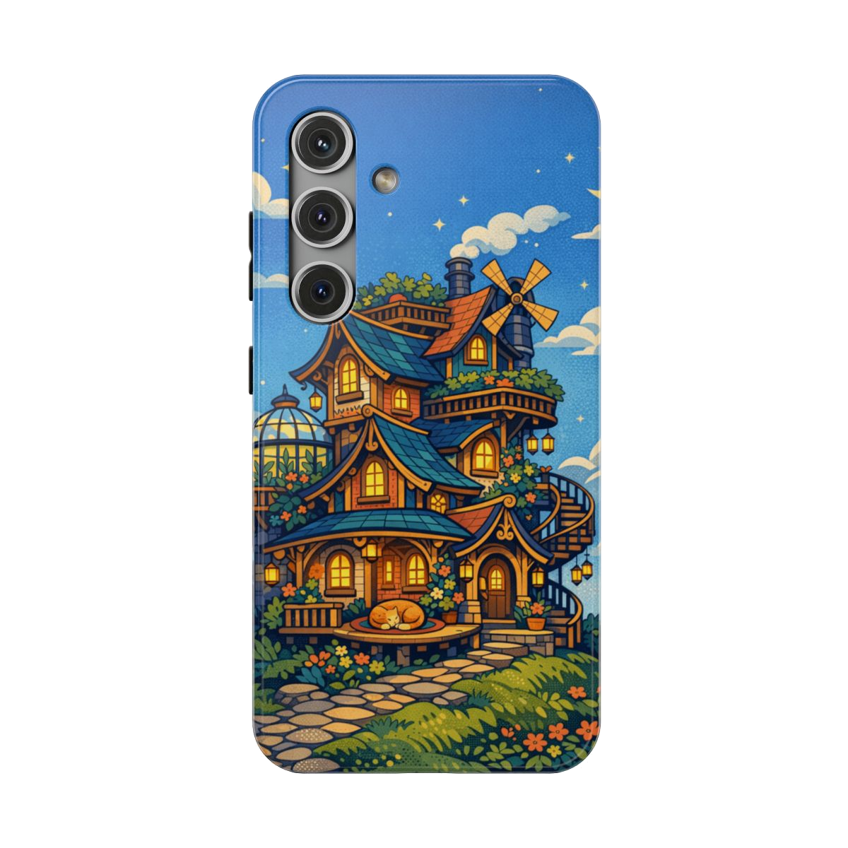 Whimsical Haven Retreat Phone Case - Samsung Galaxy S24