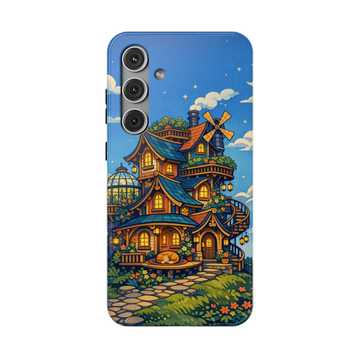 Whimsical Haven Retreat Phone Case - Samsung Galaxy S24 Plus
