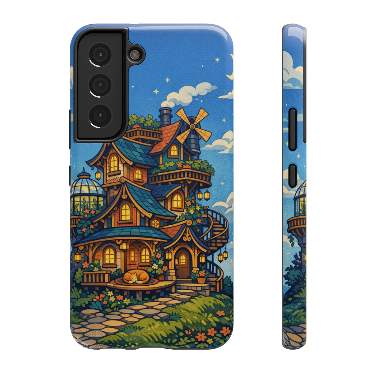 Whimsical Haven Retreat Phone Case - Samsung Galaxy S22