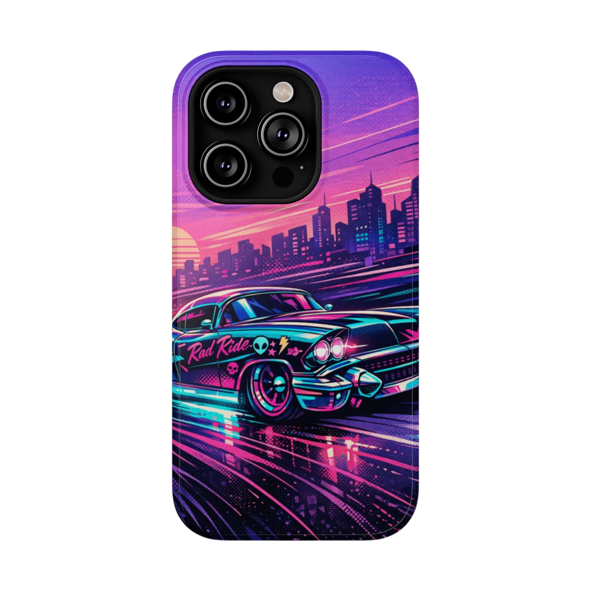 Neon Dream Machine Phone Case - iPhone 14 Pro