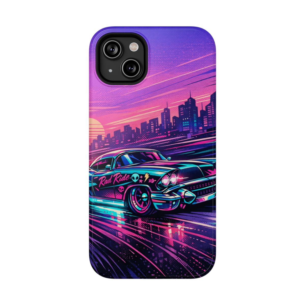 Neon Dream Machine Phone Case - iPhone 14 Plus