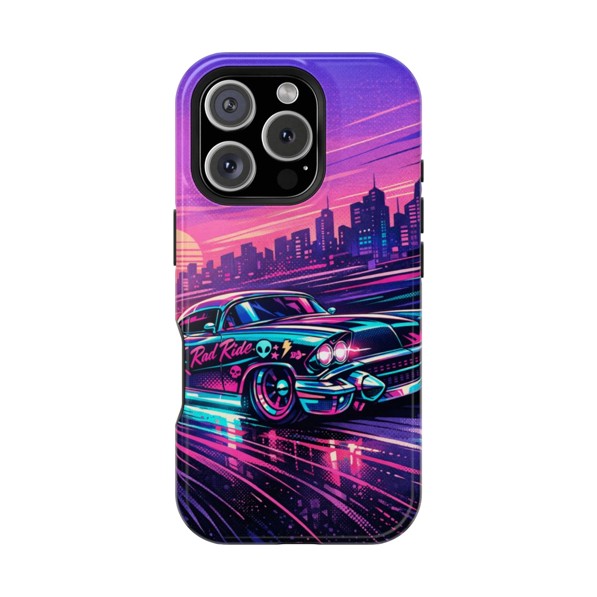Neon Dream Machine Phone Case - iPhone 16 Pro
