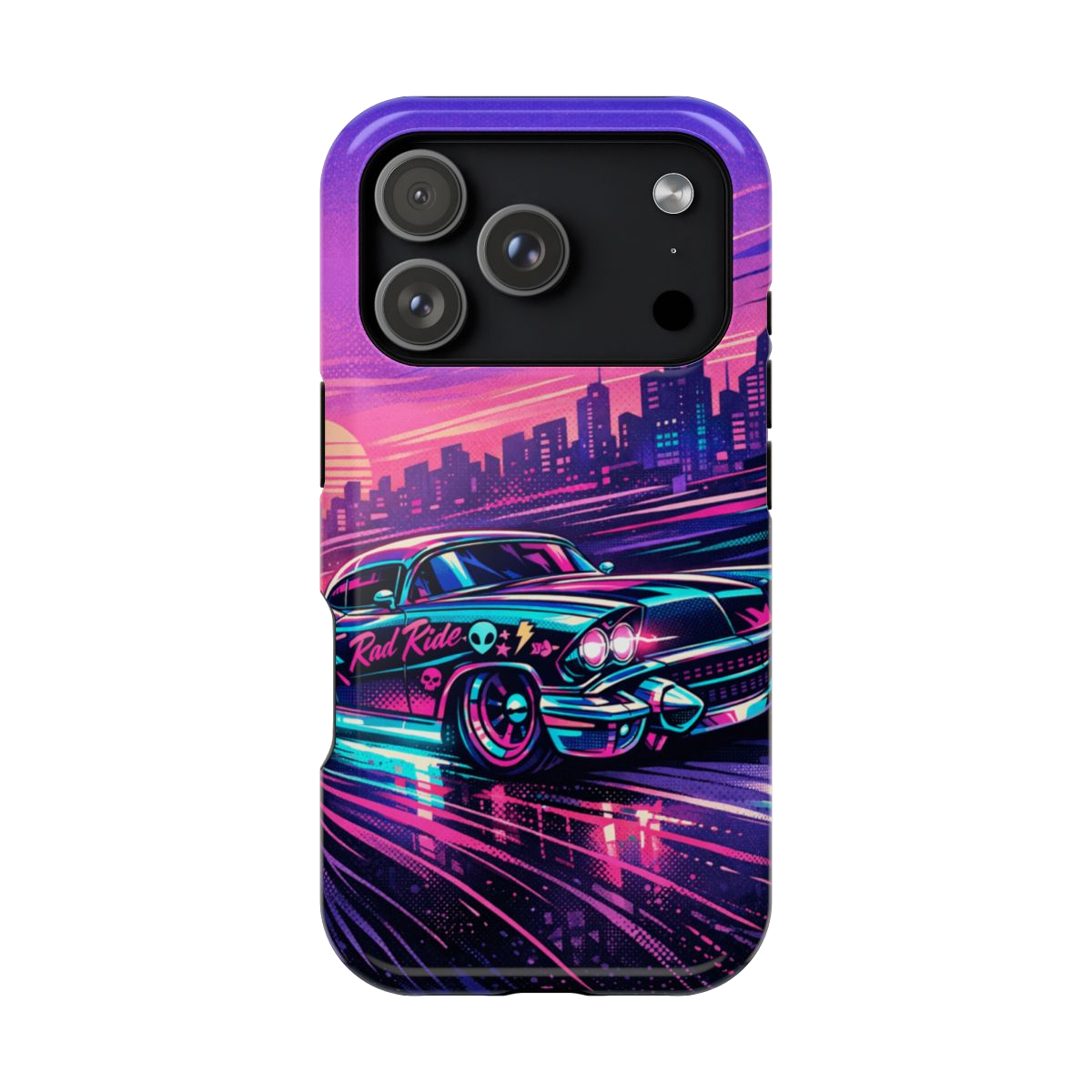 Neon Dream Machine Phone Case - iPhone 17 Pro