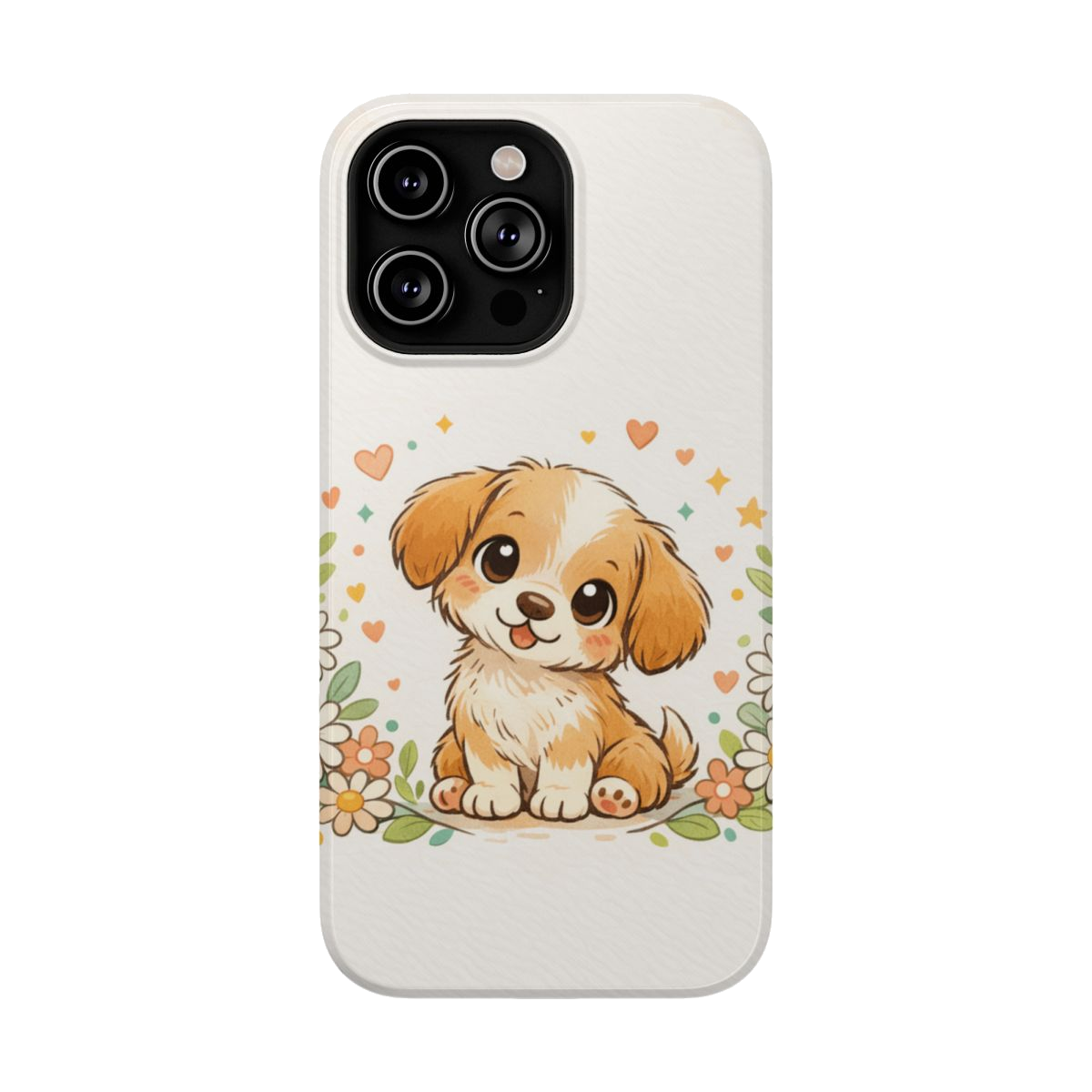 Whimsical Pup Delight Phone Case - iPhone 14 Pro Max