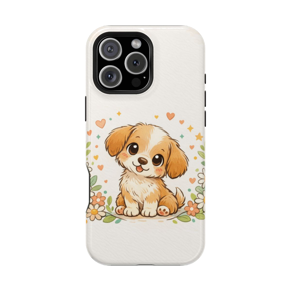 Whimsical Pup Delight Phone Case - iPhone 16 Pro Max