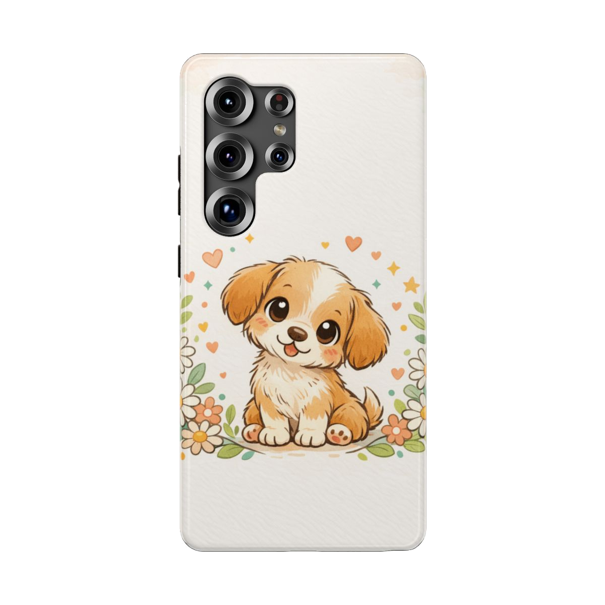 Whimsical Pup Delight Phone Case - Samsung Galaxy S25 Ultra