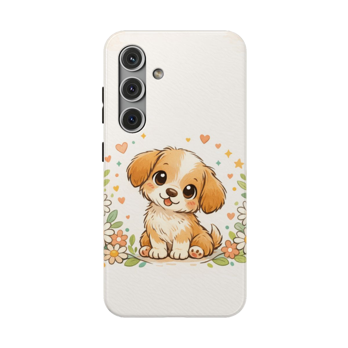 Whimsical Pup Delight Phone Case - Samsung Galaxy S24