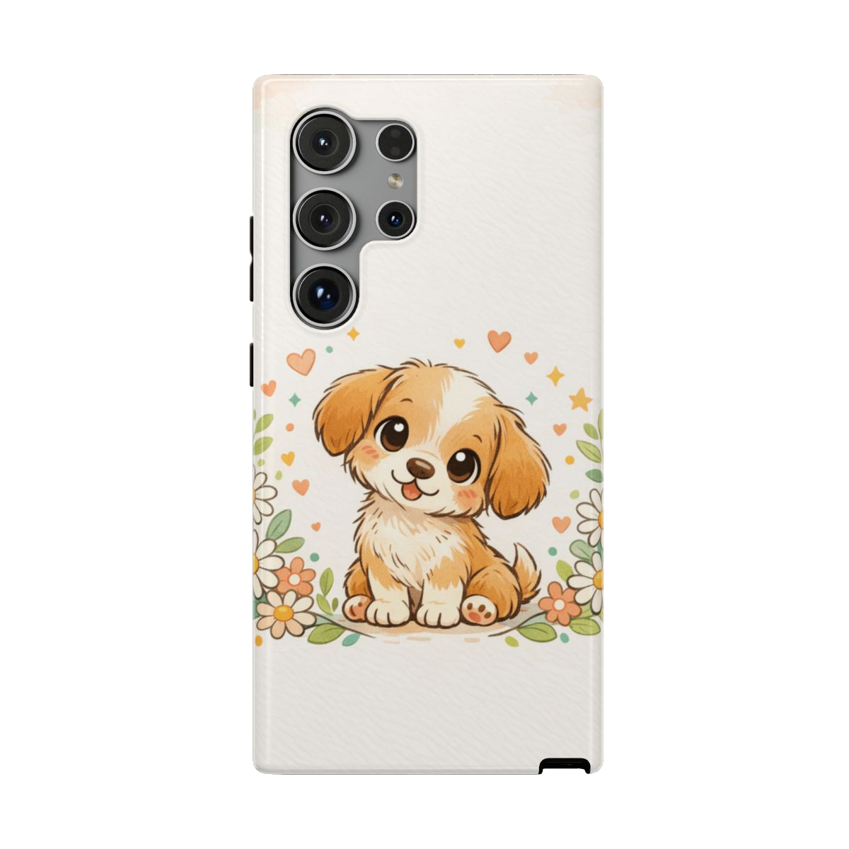 Whimsical Pup Delight Phone Case - Samsung Galaxy S24 Ultra