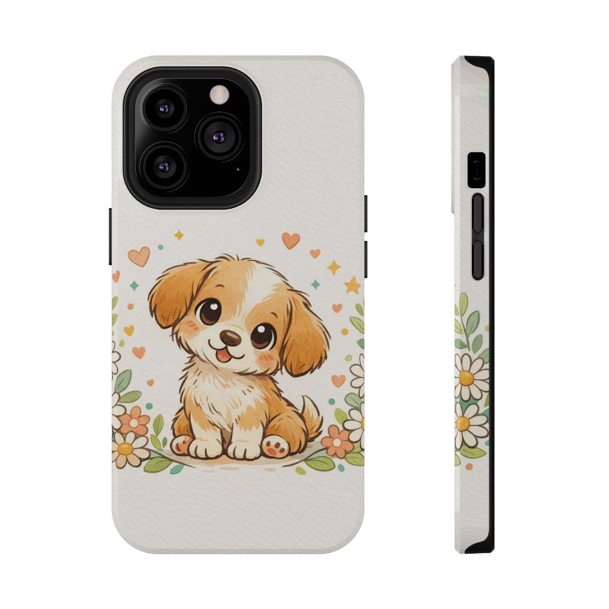 Whimsical Pup Delight Phone Case - iPhone 13 Pro