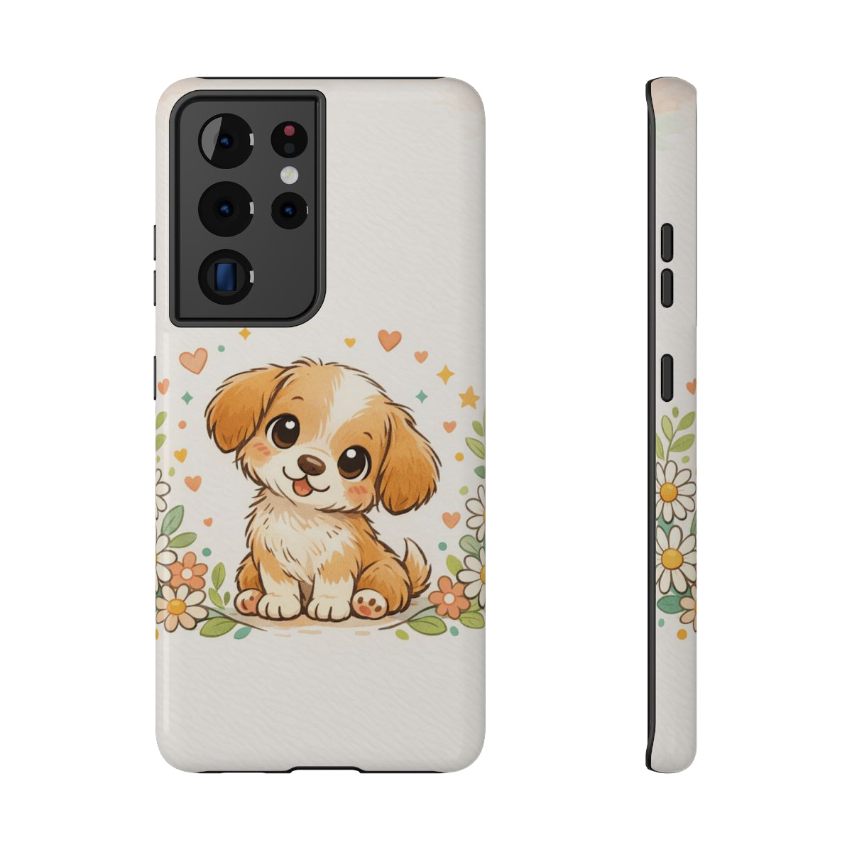 Whimsical Pup Delight Phone Case - Samsung Galaxy S21 Ultra