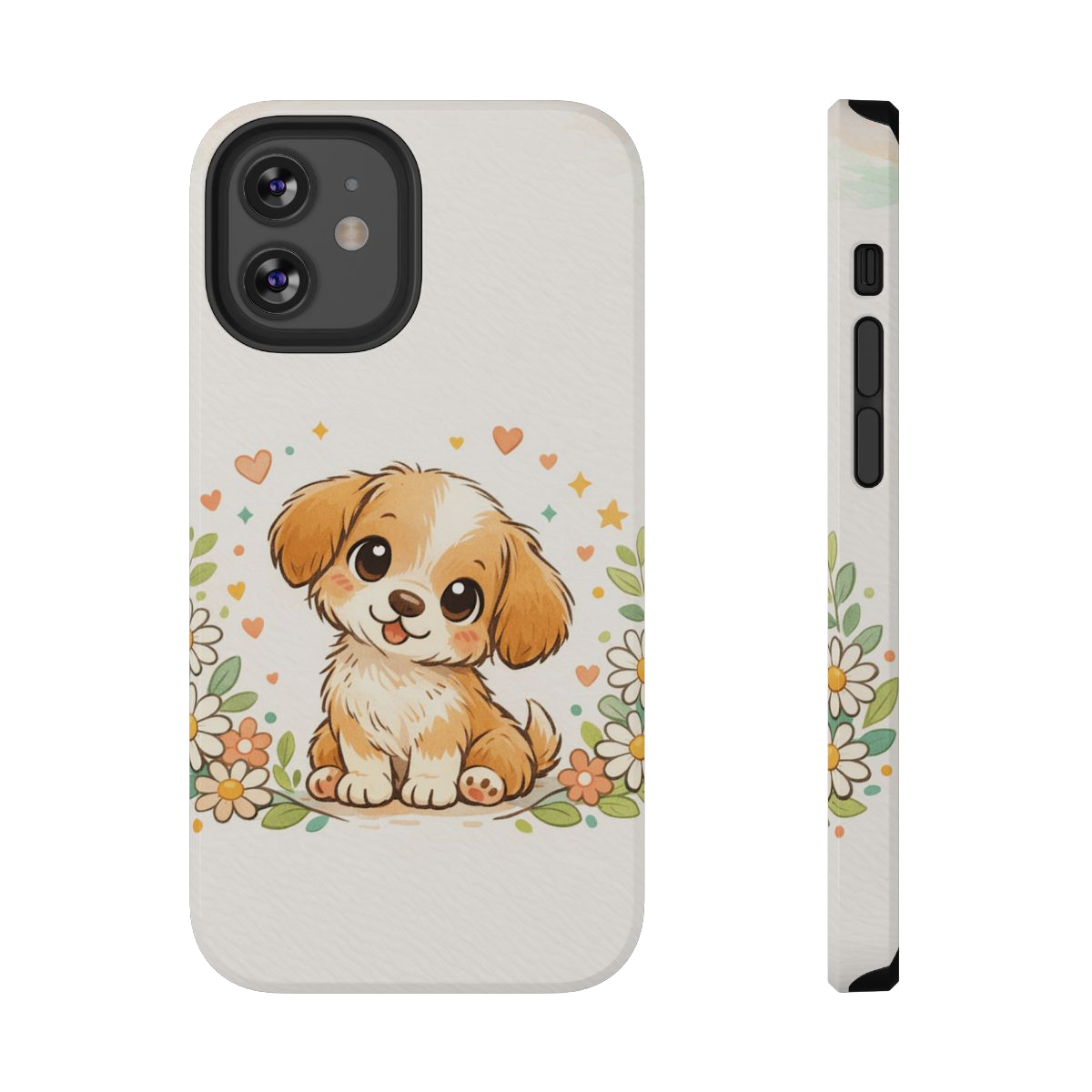 Whimsical Pup Delight Phone Case - iPhone 12 Mini