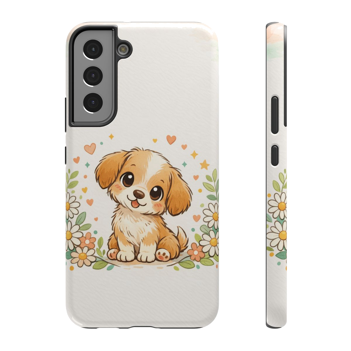 Whimsical Pup Delight Phone Case - Samsung Galaxy S22 Plus