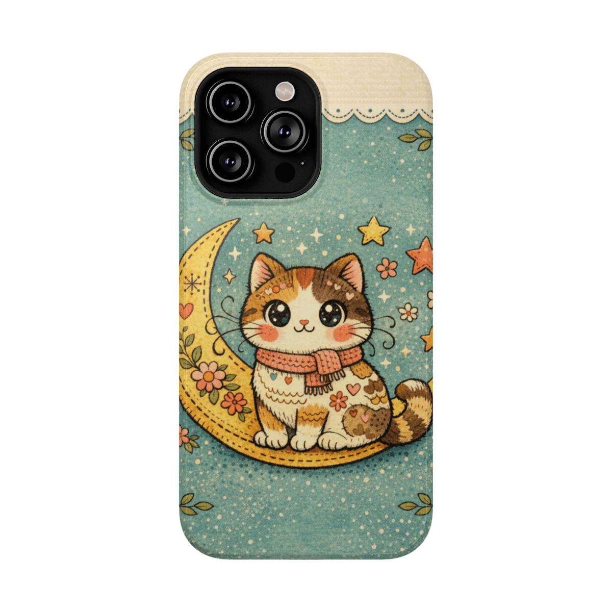 Celestial Cuddle Cat Phone Case - iPhone 14 Pro Max