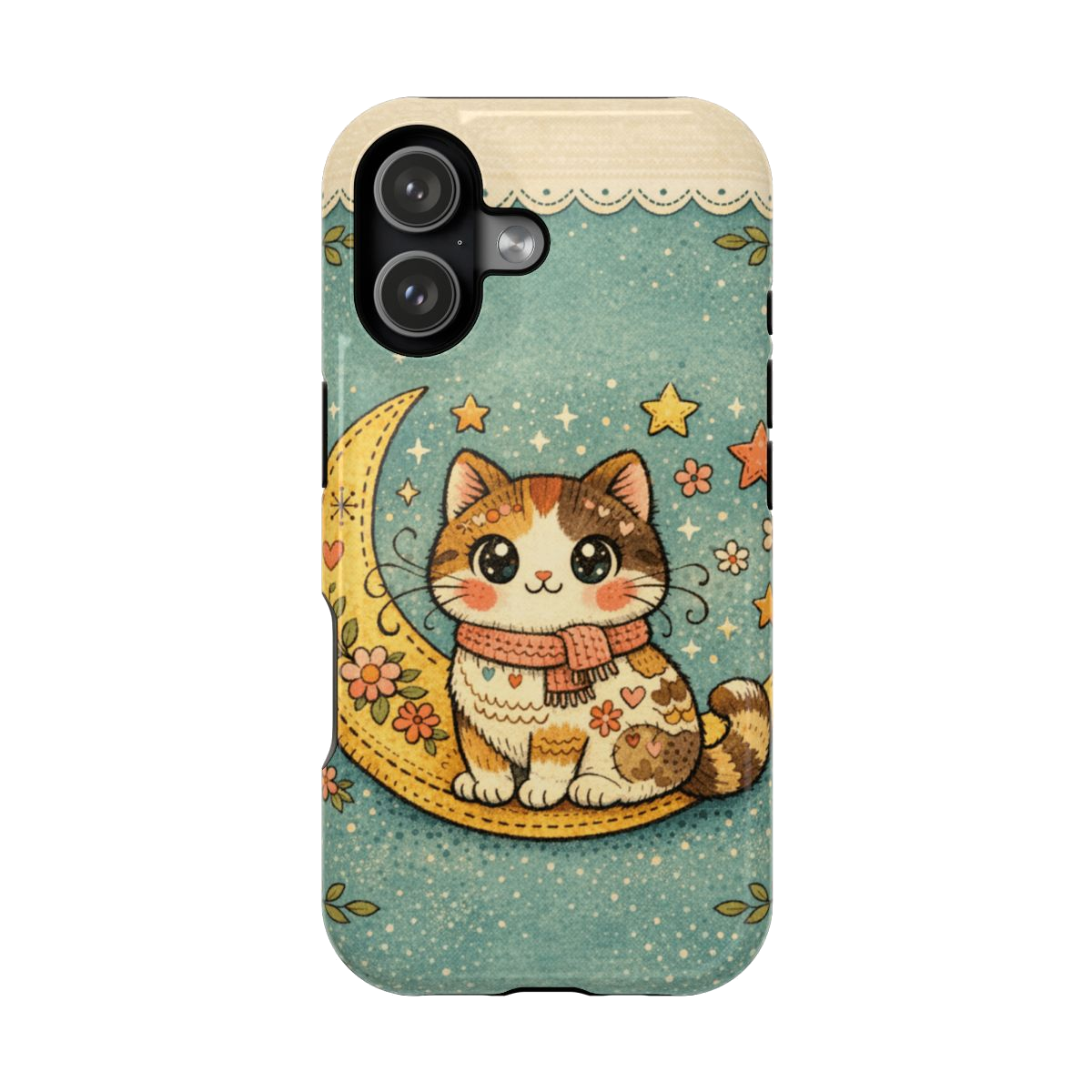 Celestial Cuddle Cat Phone Case - iPhone 17