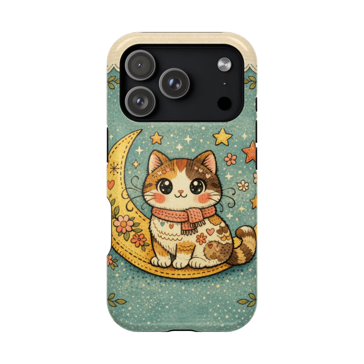 Celestial Cuddle Cat Phone Case - iPhone 17 Pro
