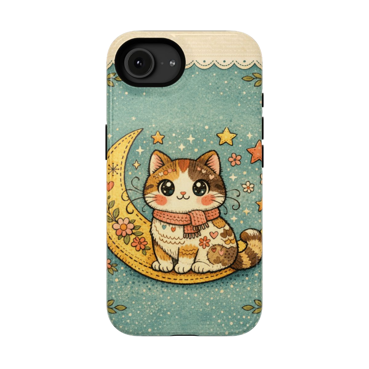 Celestial Cuddle Cat Phone Case - iPhone 16e