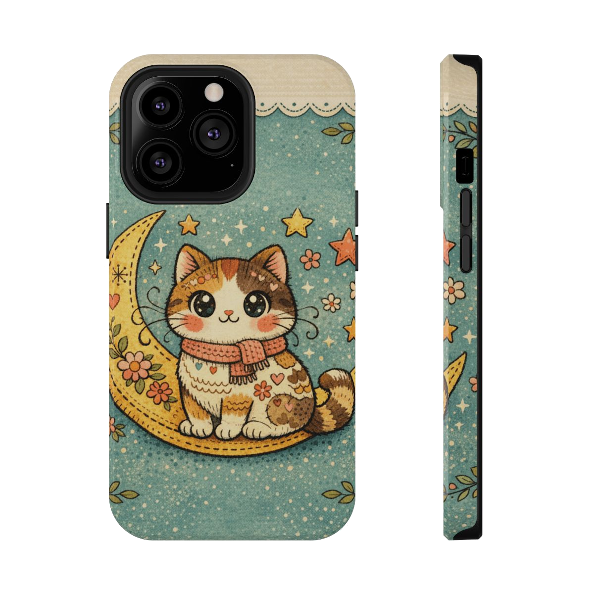 Celestial Cuddle Cat Phone Case - iPhone 13 Pro
