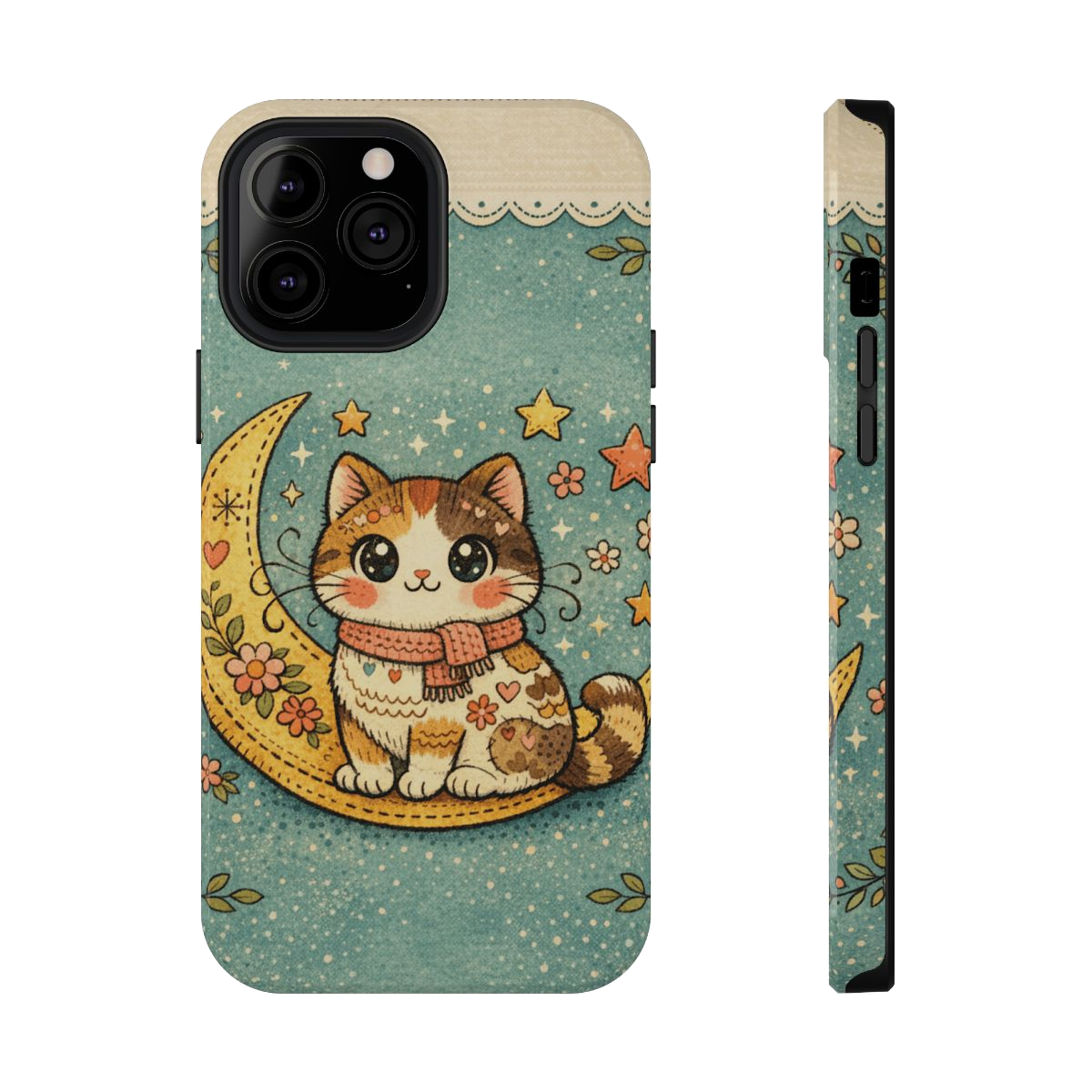 Celestial Cuddle Cat Phone Case - iPhone 13 Pro Max