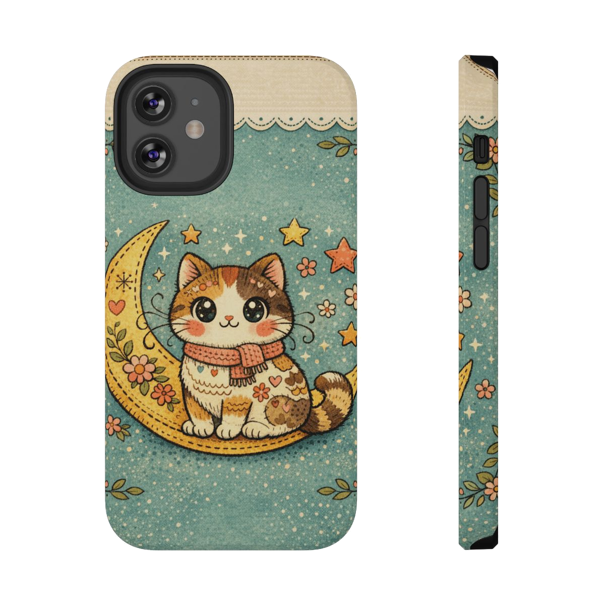 Celestial Cuddle Cat Phone Case - iPhone 12 Mini