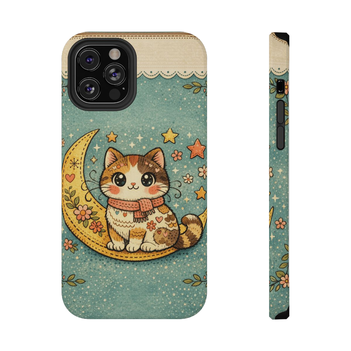 Celestial Cuddle Cat Phone Case - iPhone 12 Pro