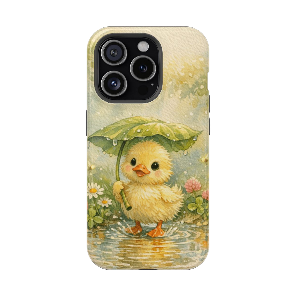 Whimsical Duck Delight Magnetic Phone Case - iPhone 15 Pro