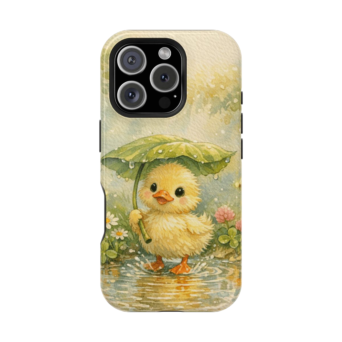 Whimsical Duck Delight Magnetic Phone Case - iPhone 16 Pro