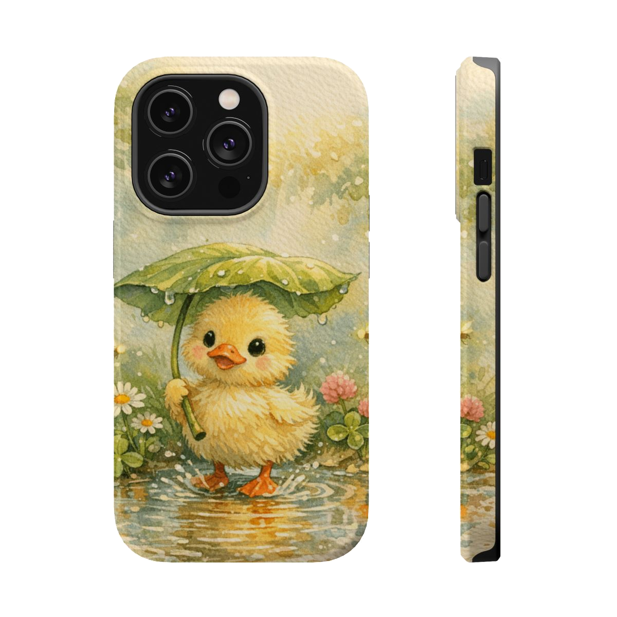 Whimsical Duck Delight Magnetic Phone Case - iPhone 14 Pro