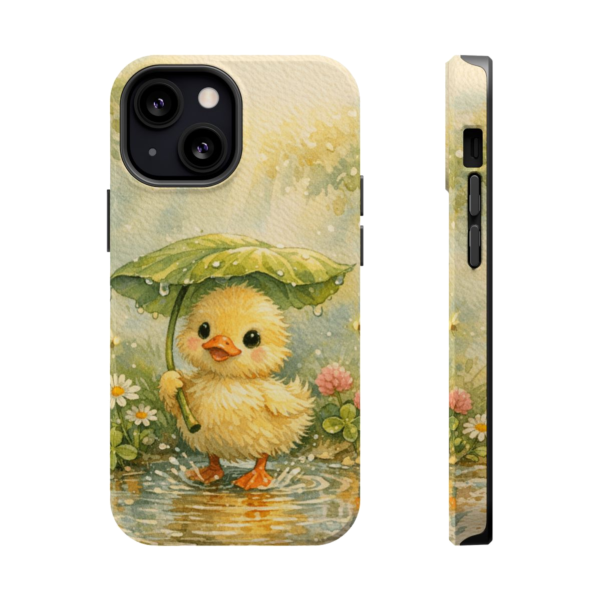 Whimsical Duck Delight Magnetic Phone Case - iPhone 13 Mini