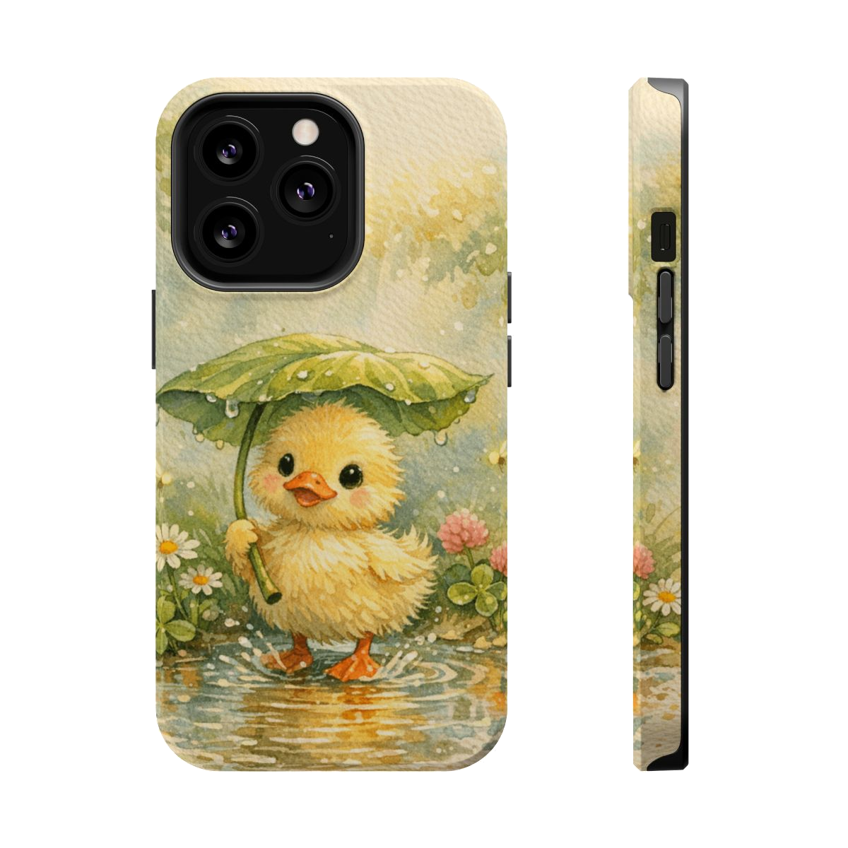 Whimsical Duck Delight Magnetic Phone Case - iPhone 13 Pro
