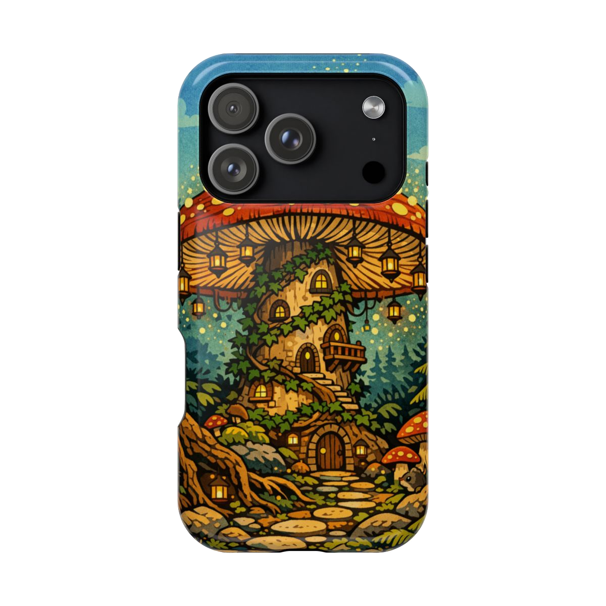 Enchanted Mushroom Haven Magnetic Phone Case - iPhone 17 Pro