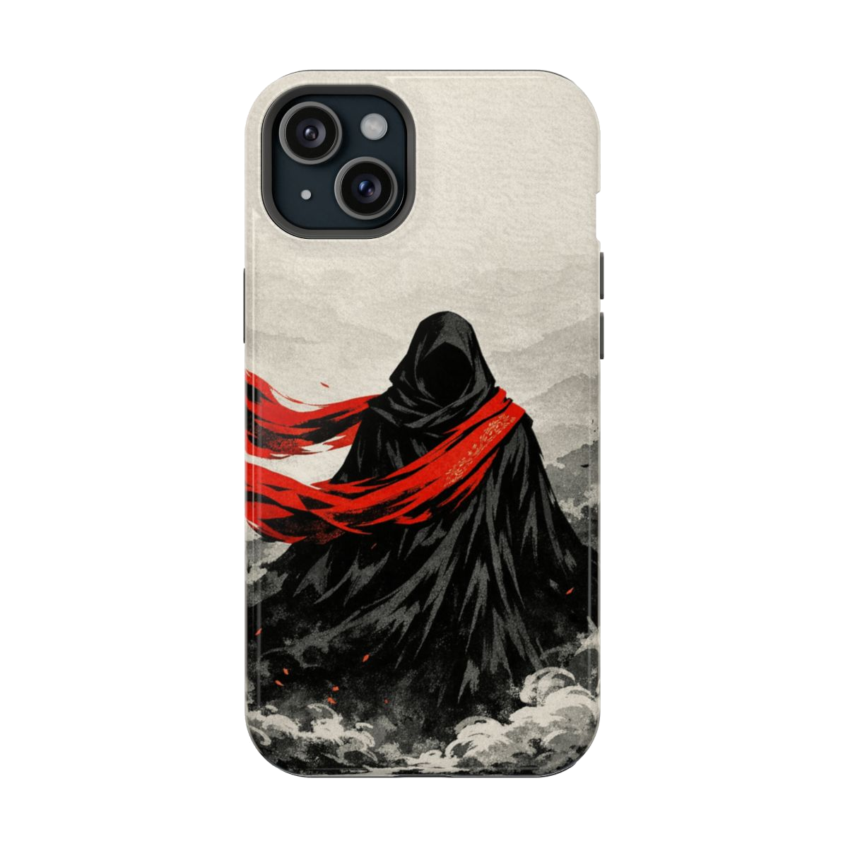 Crimson Veil Essence Magnetic Phone Case - iPhone 15 Plus