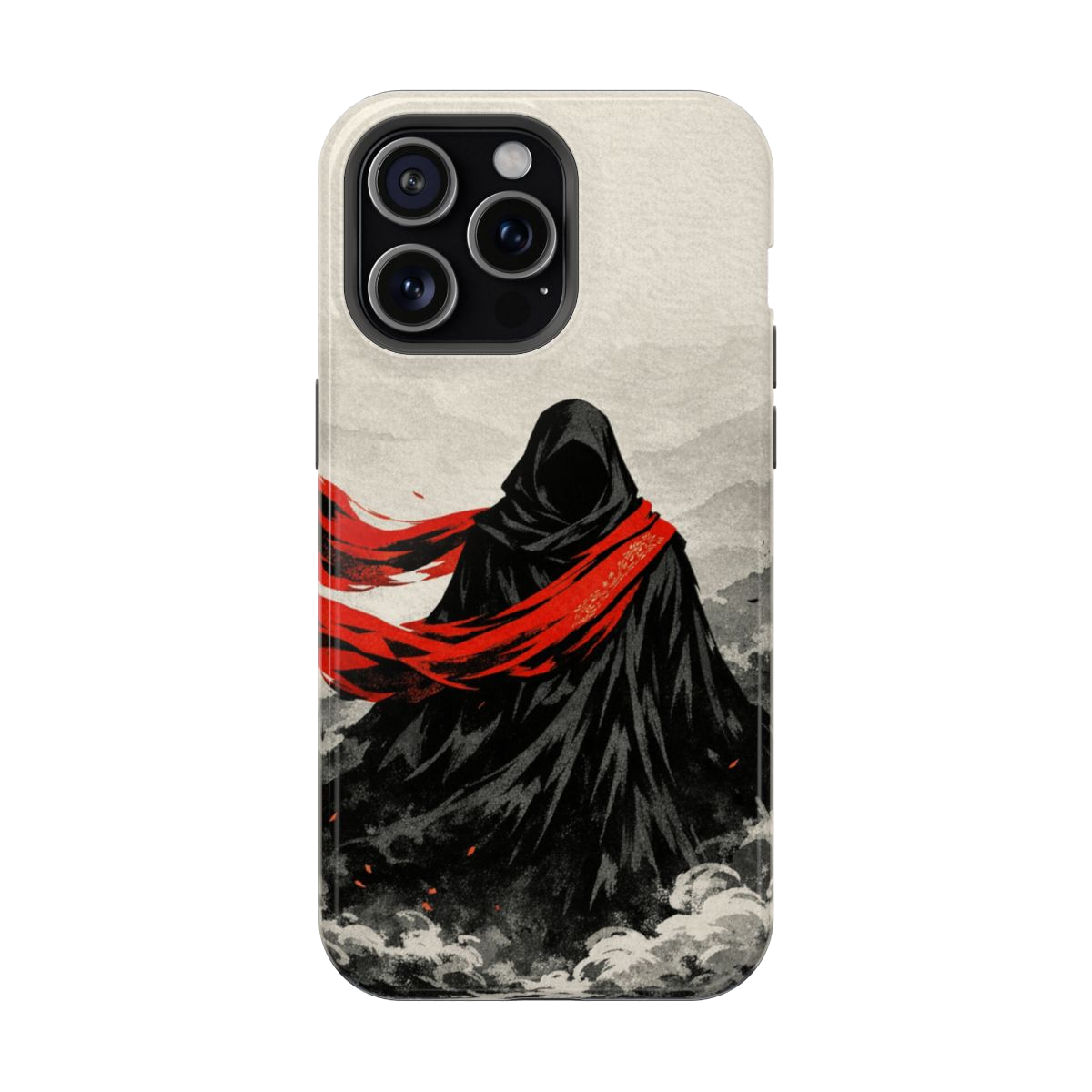 Crimson Veil Essence Magnetic Phone Case - iPhone 15 Pro Max