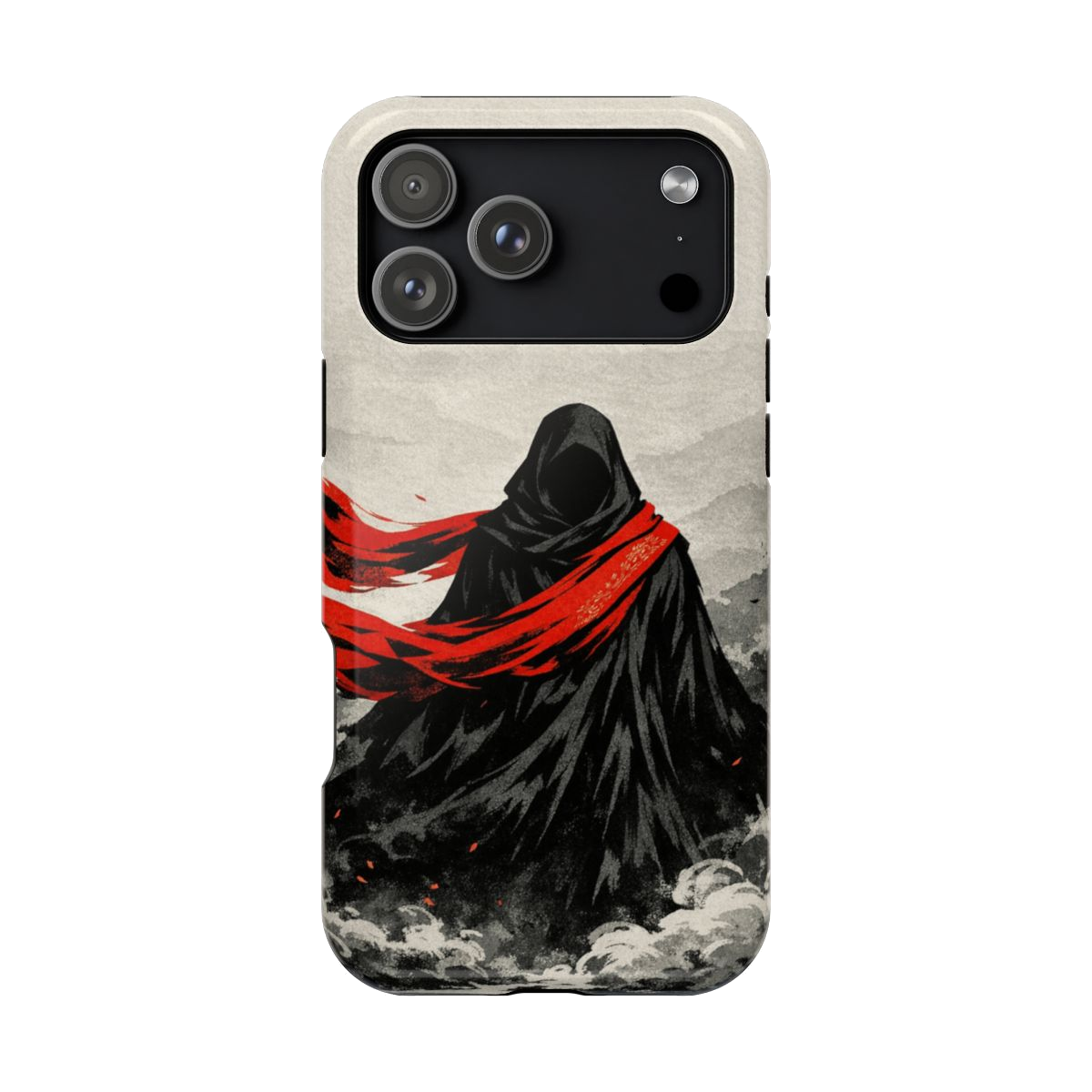 Crimson Veil Essence Magnetic Phone Case - iPhone 17 Pro Max