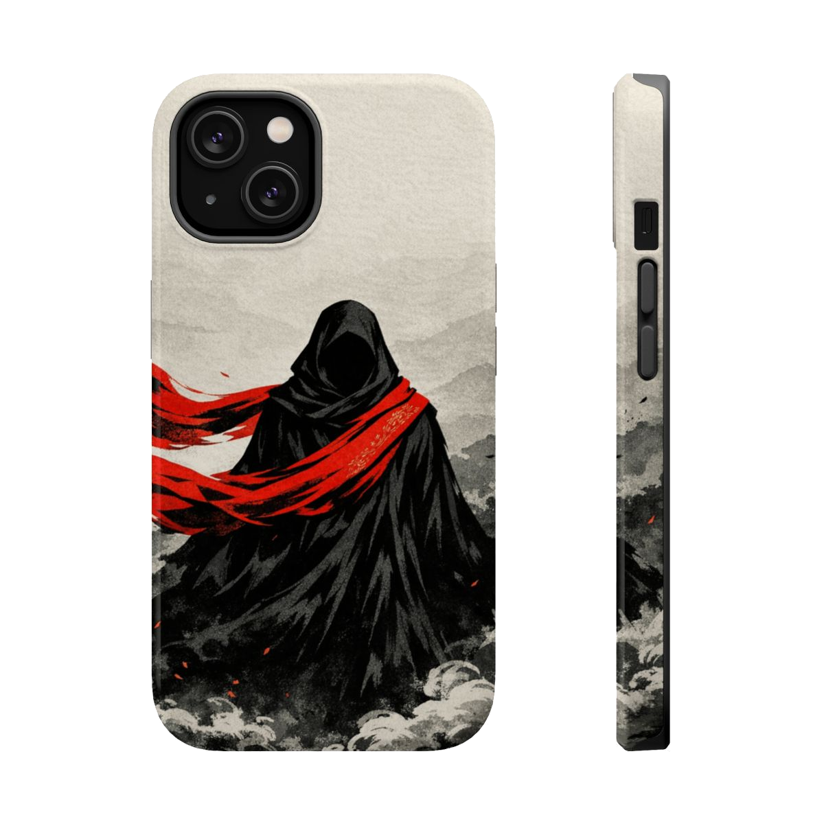 Crimson Veil Essence Magnetic Phone Case - iPhone 14