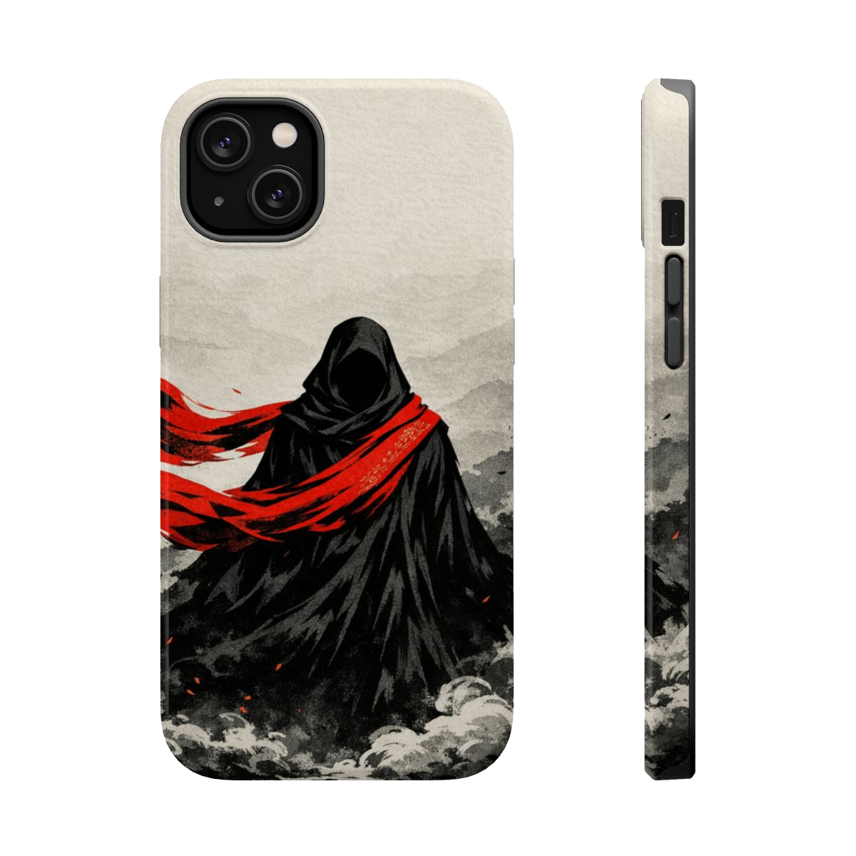 Crimson Veil Essence Magnetic Phone Case - iPhone 14 Plus