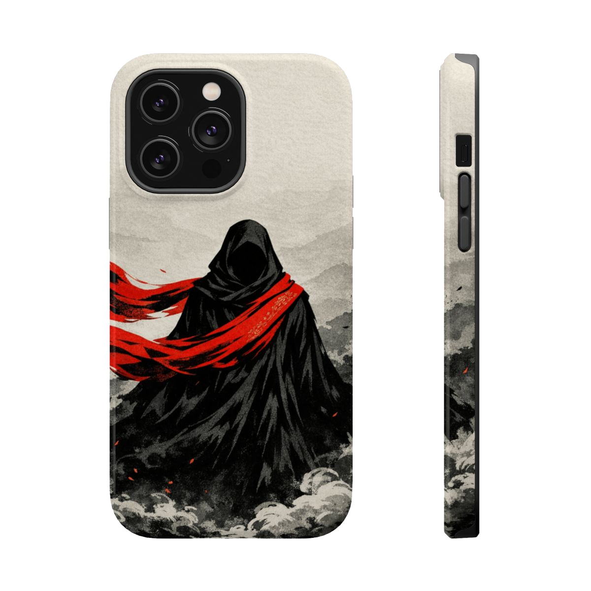 Crimson Veil Essence Magnetic Phone Case - iPhone 14 Pro Max