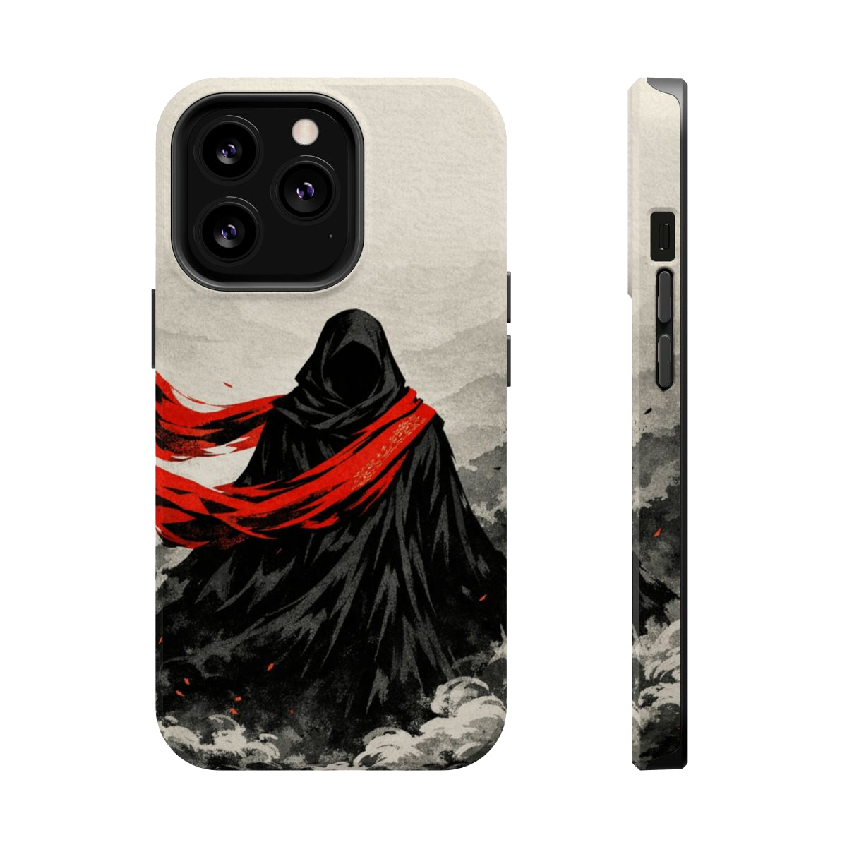 Crimson Veil Essence Magnetic Phone Case - iPhone 13 Pro