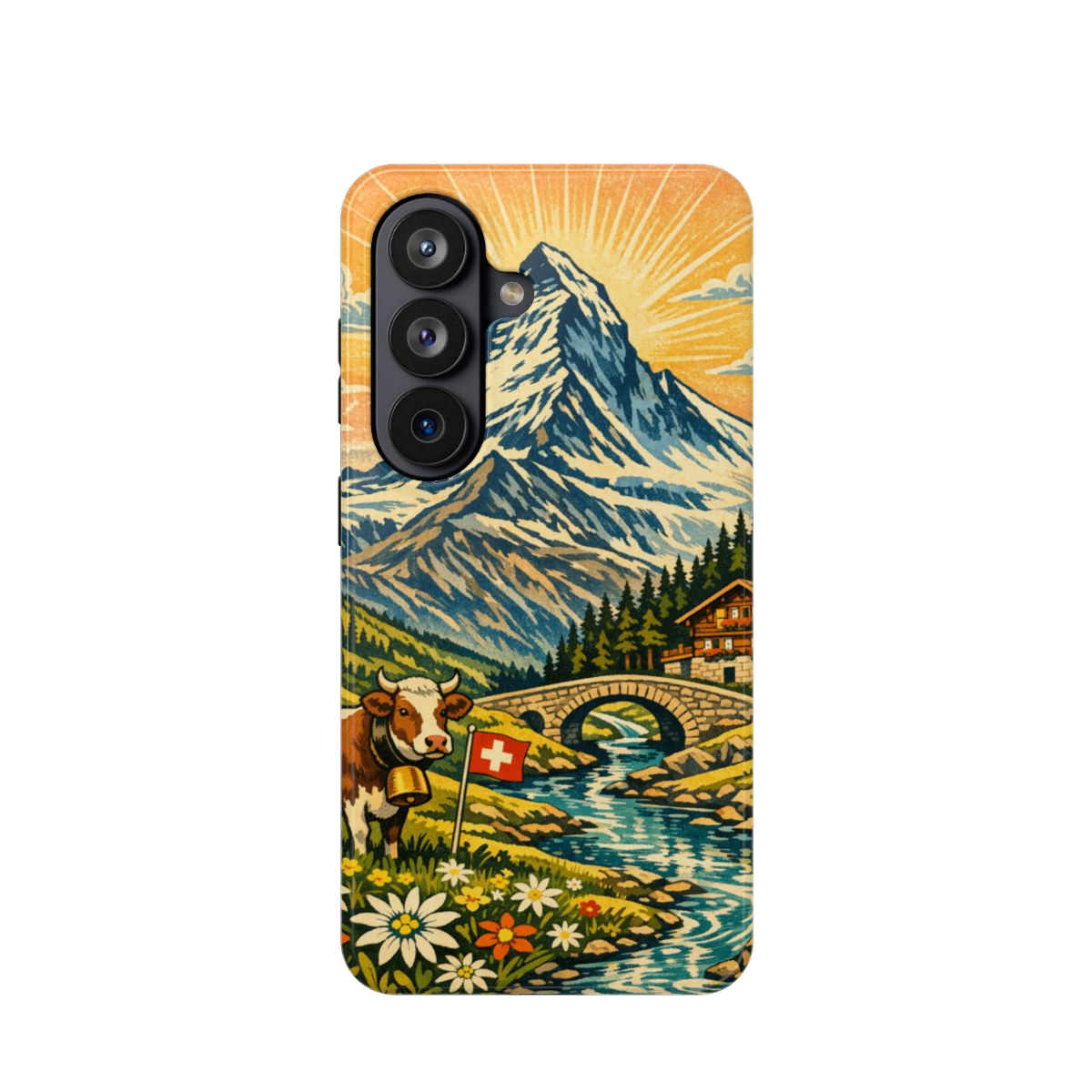 Alpine Adventure Art Magnetic Phone Case - Samsung Galaxy S26