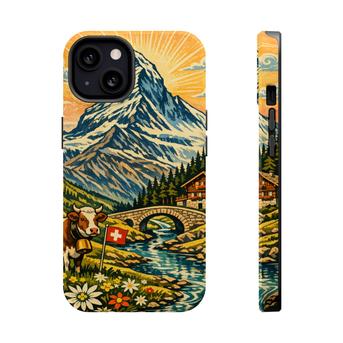 Alpine Adventure Art Magnetic Phone Case - iPhone 13