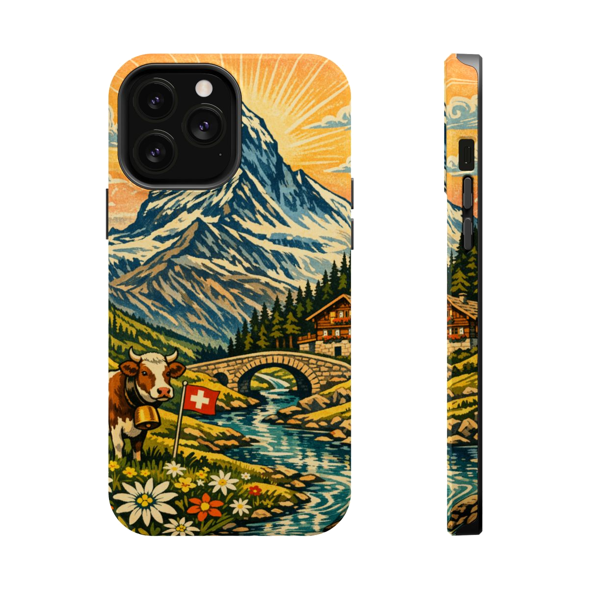 Alpine Adventure Art Magnetic Phone Case - iPhone 13 Pro Max